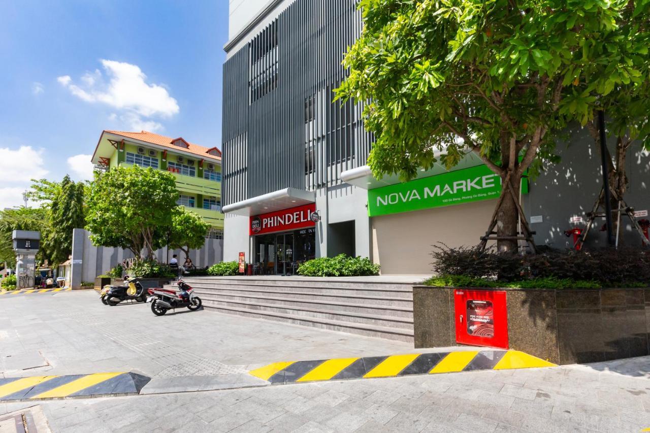 Smile Home - Soho Apartment Balcony - Modern Comfortable Ho Chi Minh-staden Exteriör bild