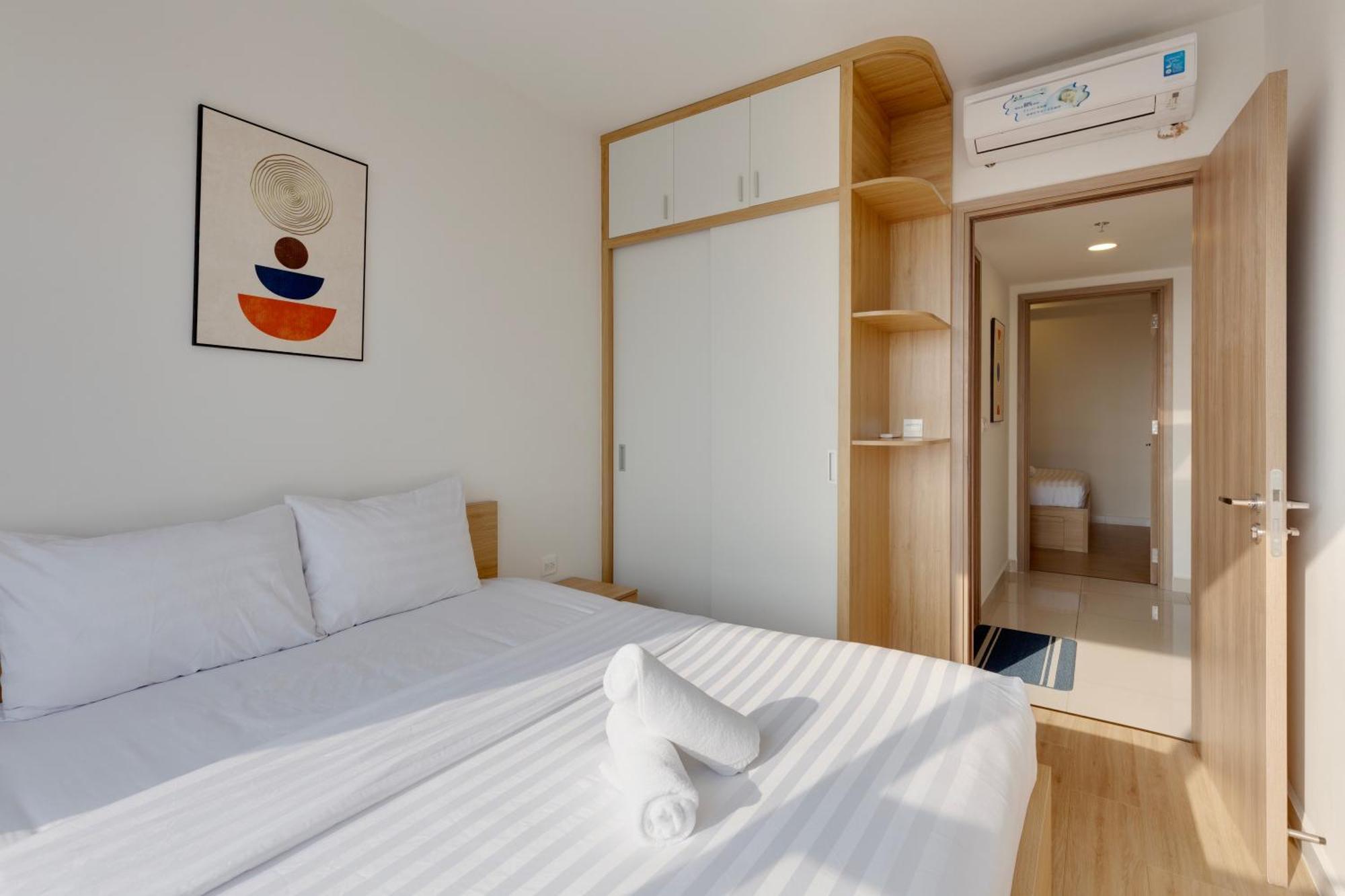 Smile Home - Soho Apartment Balcony - Modern Comfortable Ho Chi Minh-staden Exteriör bild