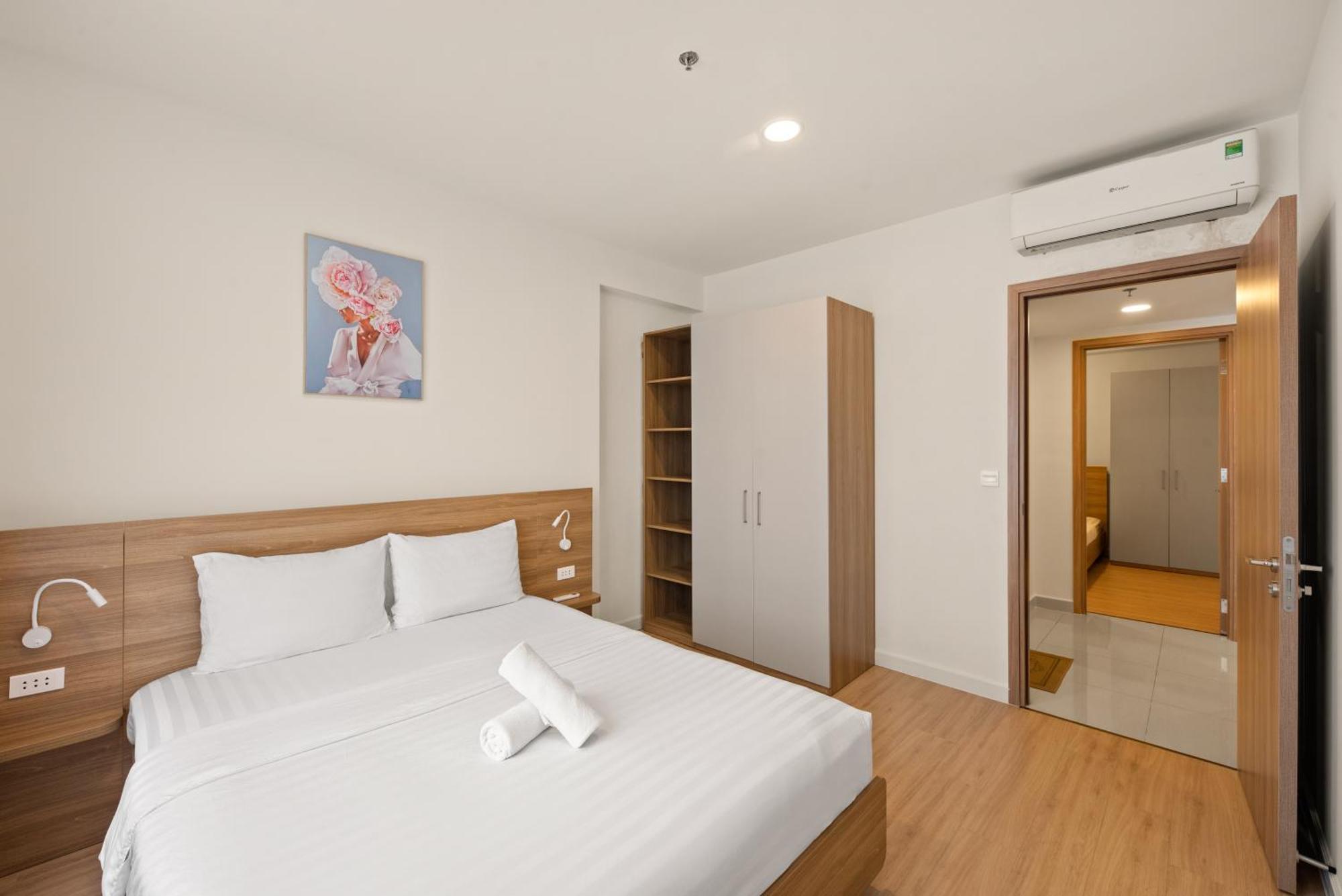 Smile Home - Soho Apartment Balcony - Modern Comfortable Ho Chi Minh-staden Exteriör bild