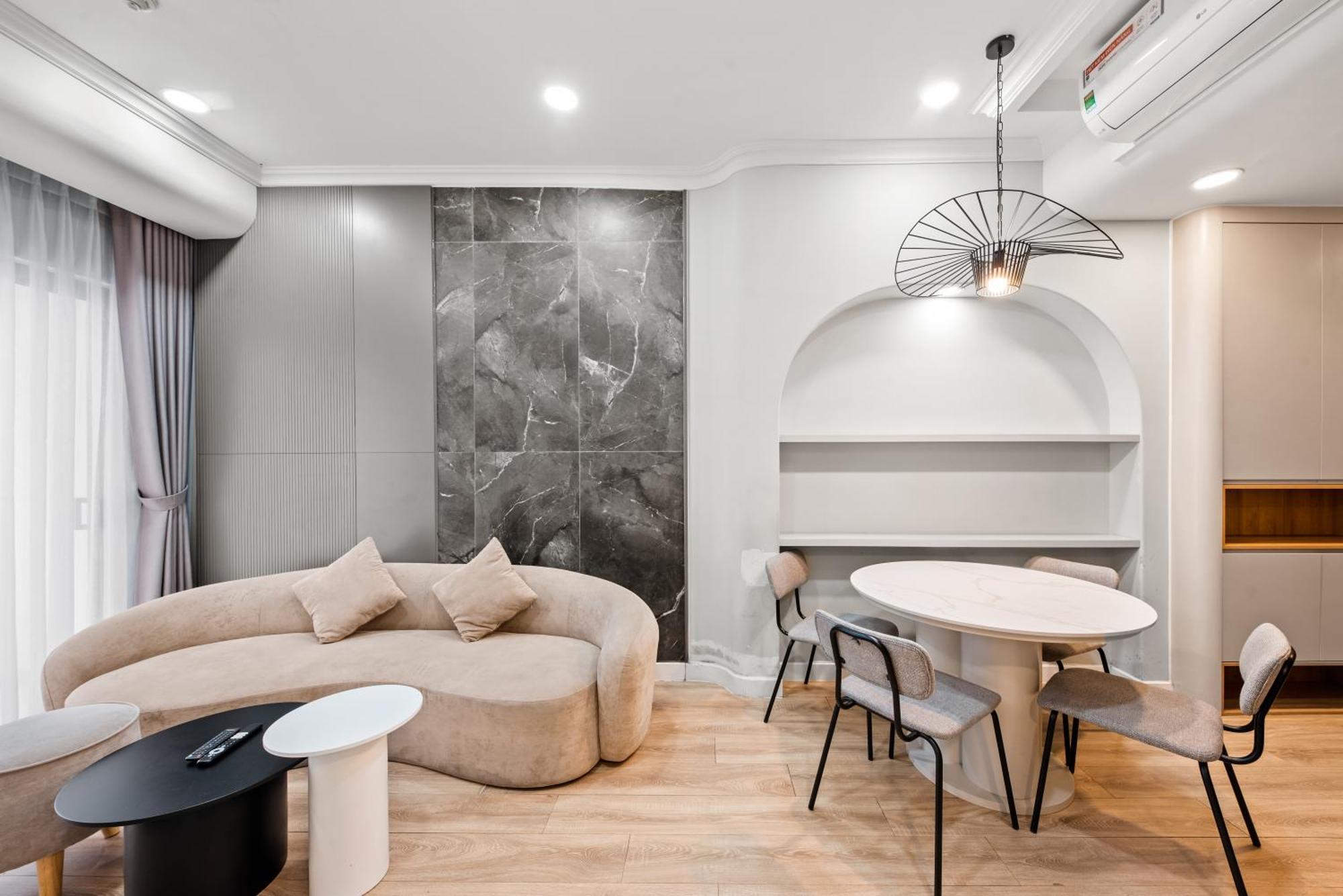 Smile Home - Soho Apartment Balcony - Modern Comfortable Ho Chi Minh-staden Exteriör bild