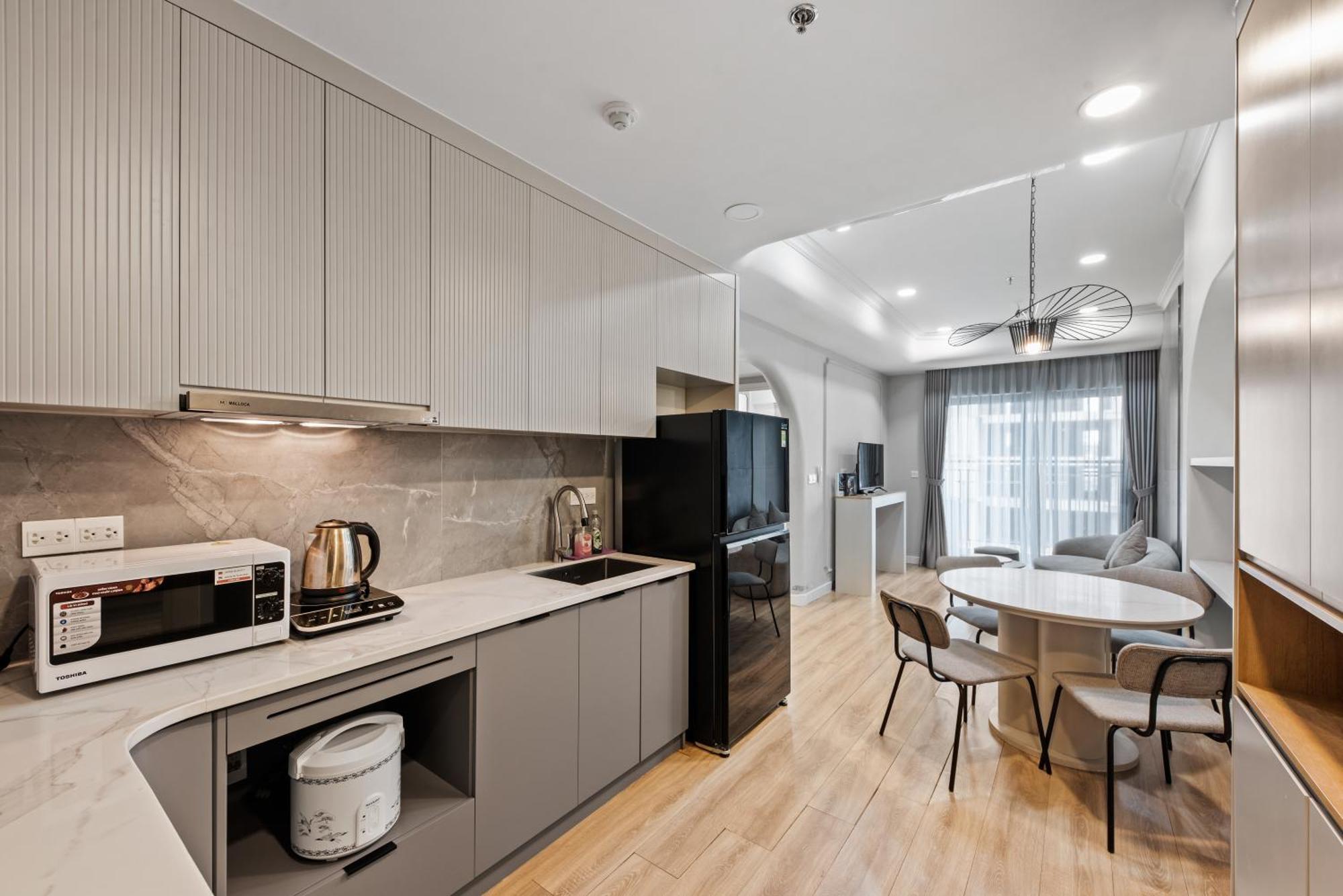 Smile Home - Soho Apartment Balcony - Modern Comfortable Ho Chi Minh-staden Exteriör bild